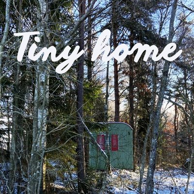 tiny home glamping in Småland