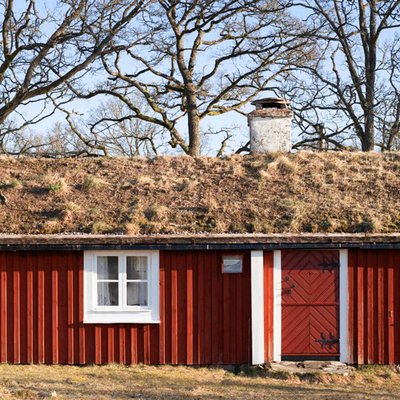 rotes Schwedenhaus in Småland