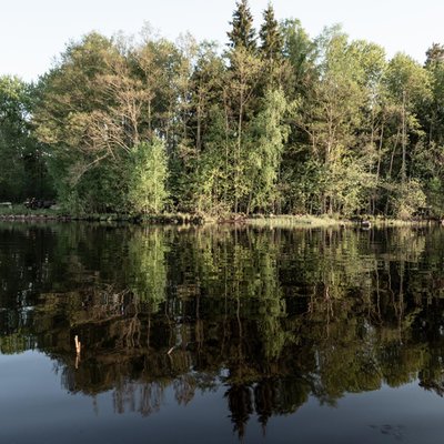 lake in Småland Sweden